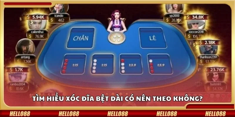 Tìm hiểu xóc đĩa bệt dài có nên theo không?