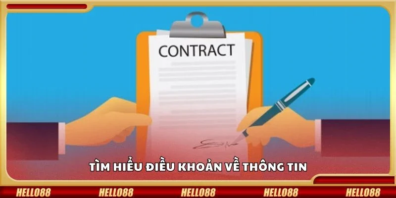 Tìm hiểu điều khoản về thông tin