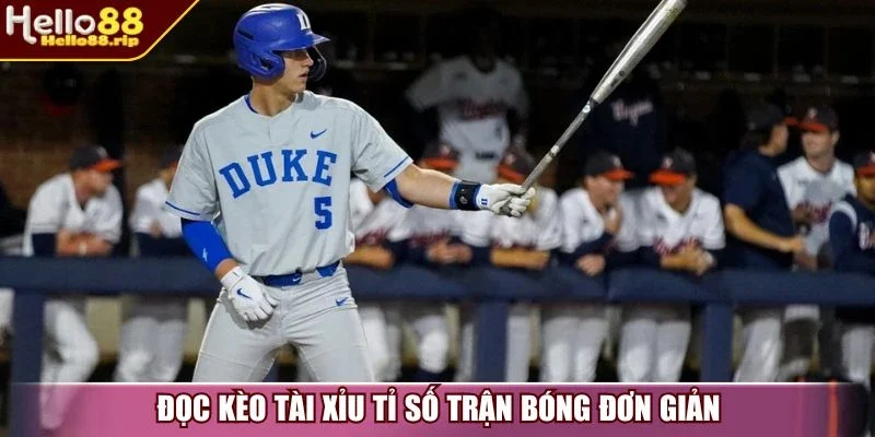 Đọc kèo tài xỉu tỉ số trận bóng đơn giản