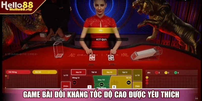 Game bài đối kháng tốc độ cao được yêu thích